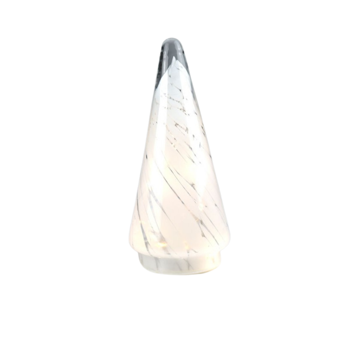 LED-Dekobaum aus Glas