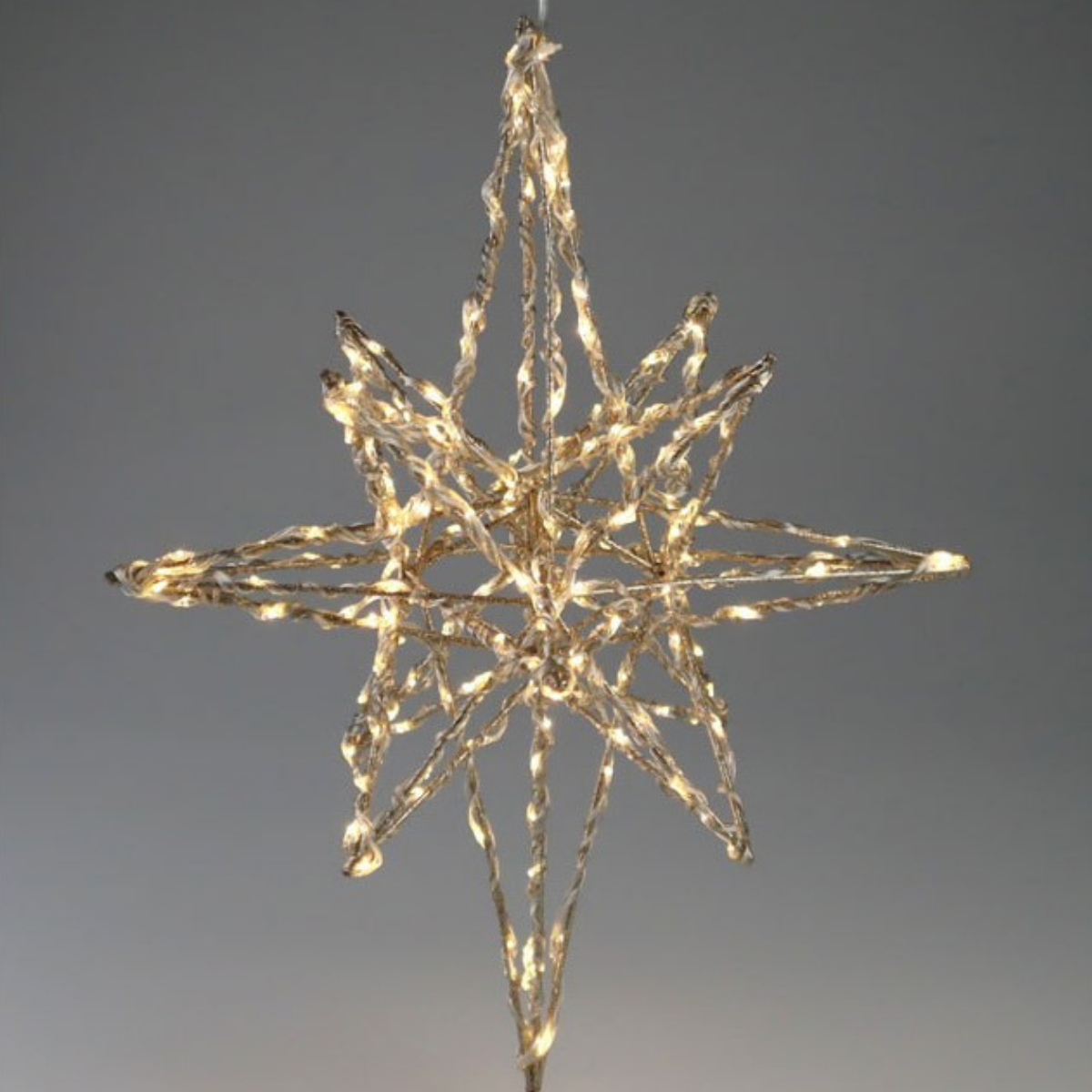 LED-Stern Gold Glimmer Ø 35 cm