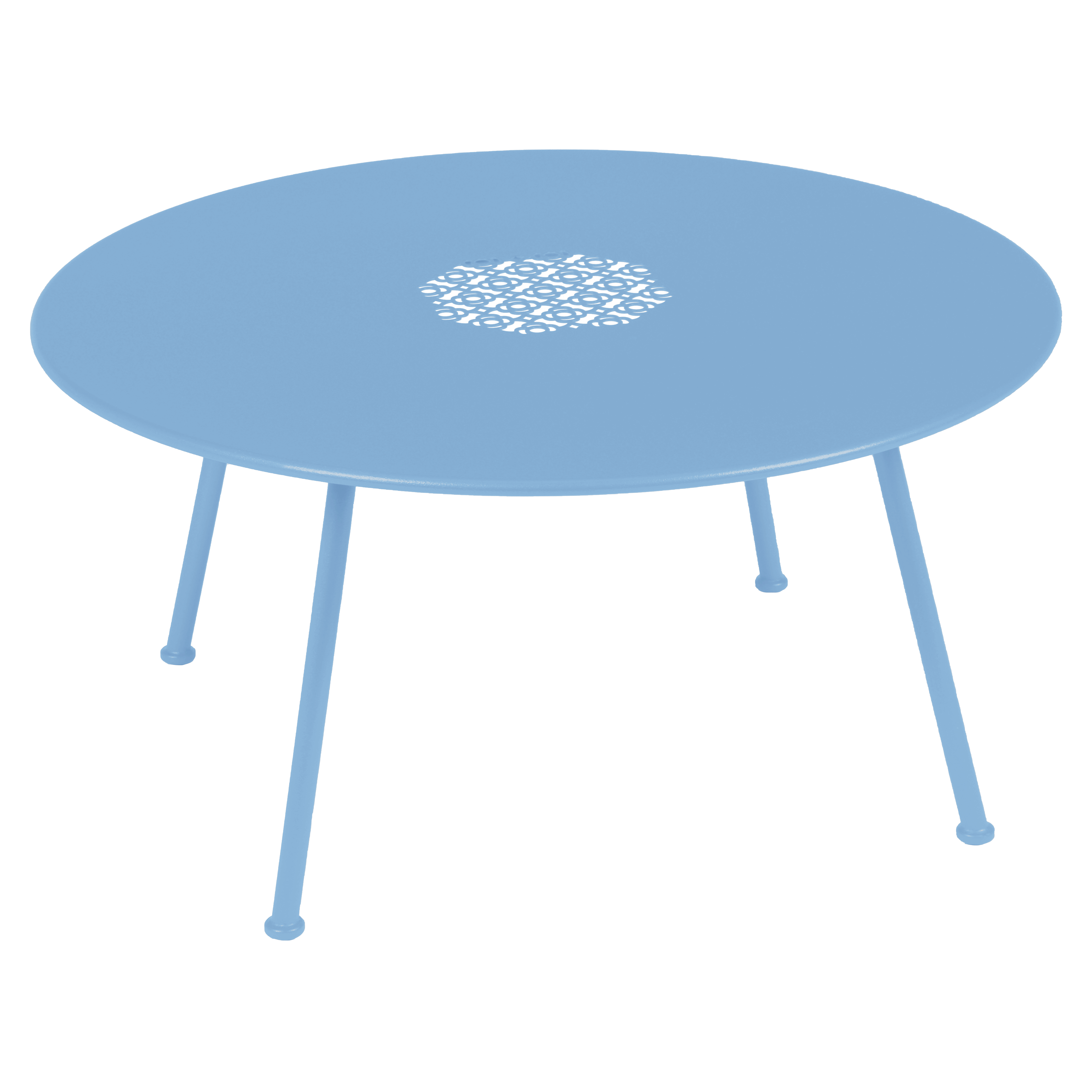 Niedriger Tisch "Lorette" Ø80cm