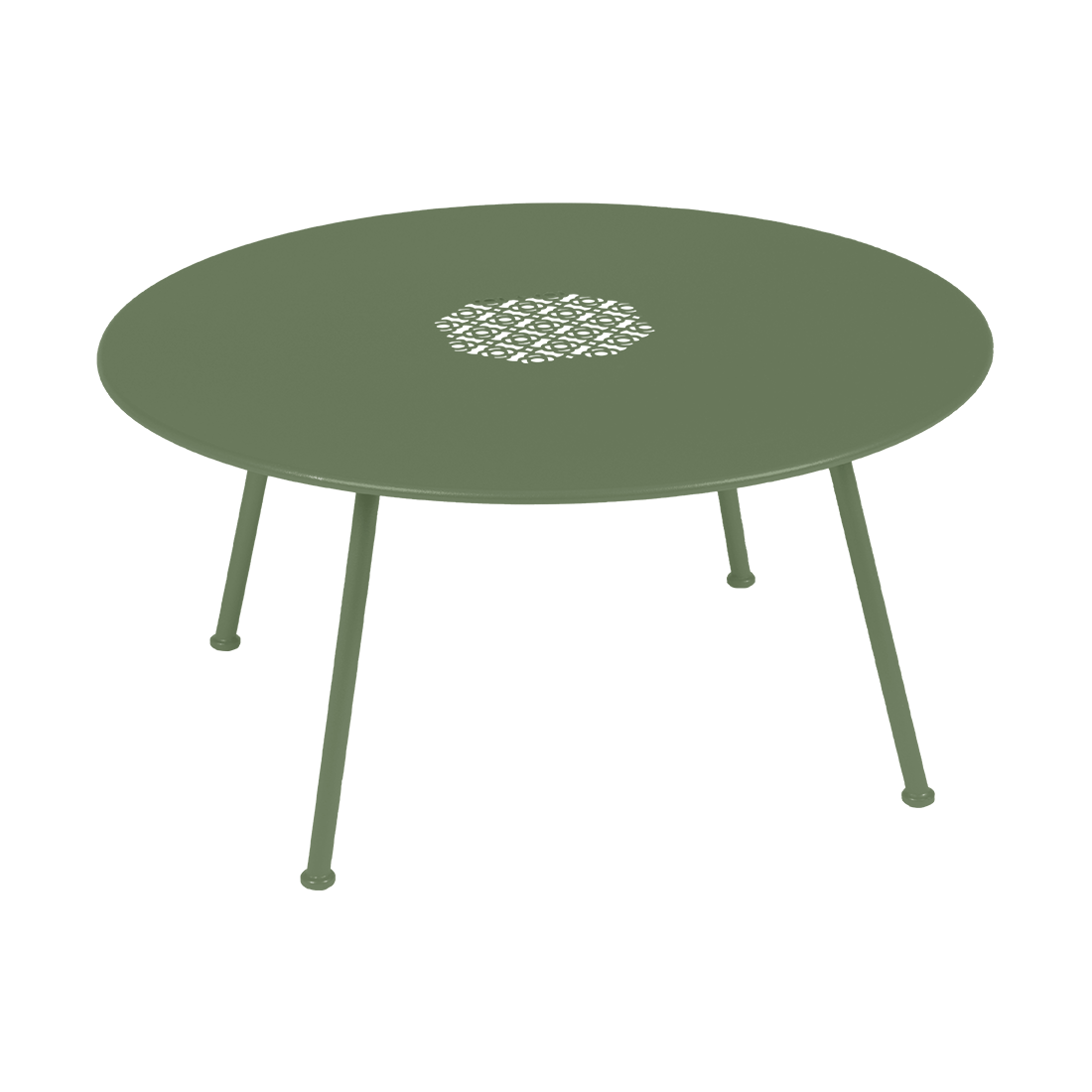 Niedriger Tisch "Lorette" Ø80cm