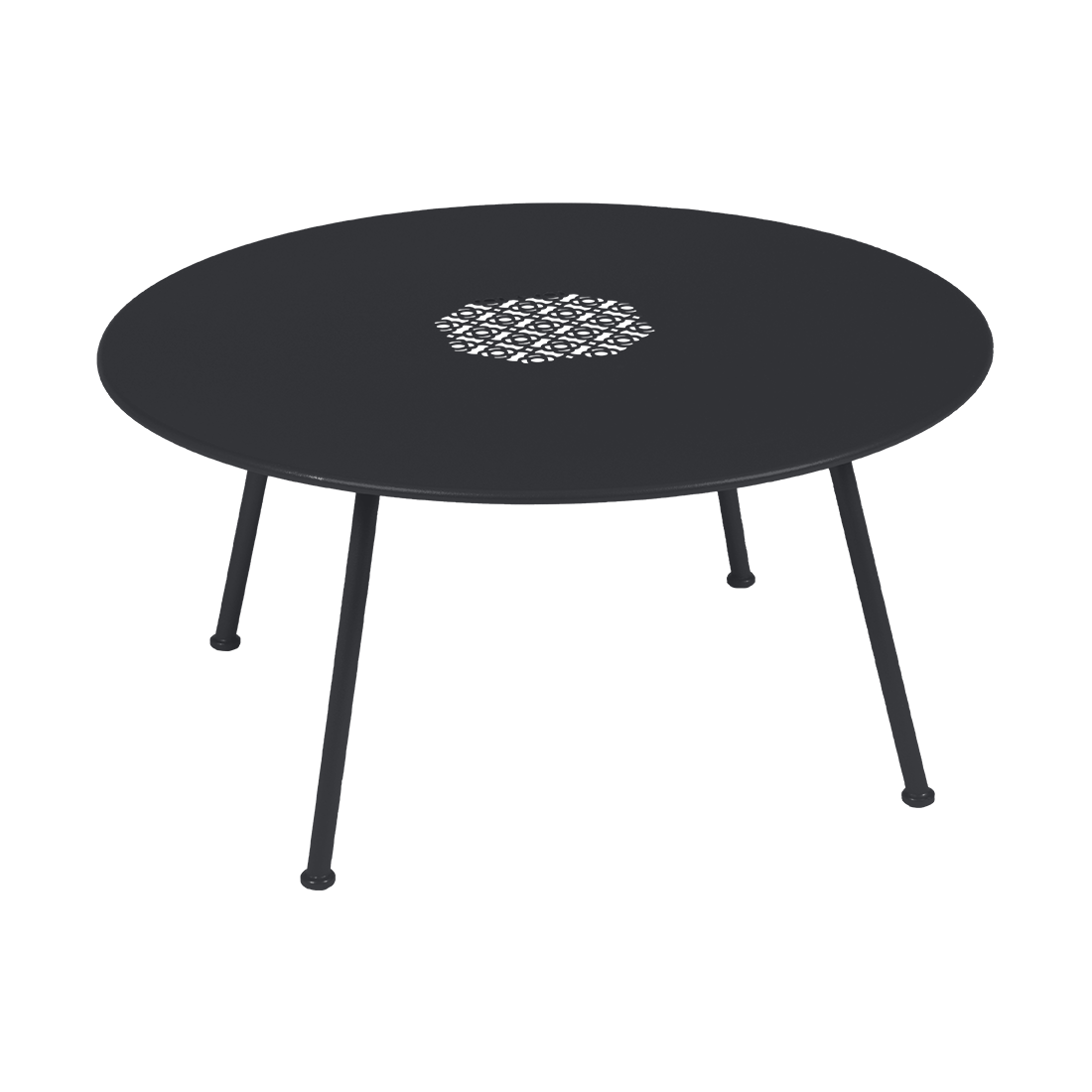 Niedriger Tisch "Lorette" Ø80cm
