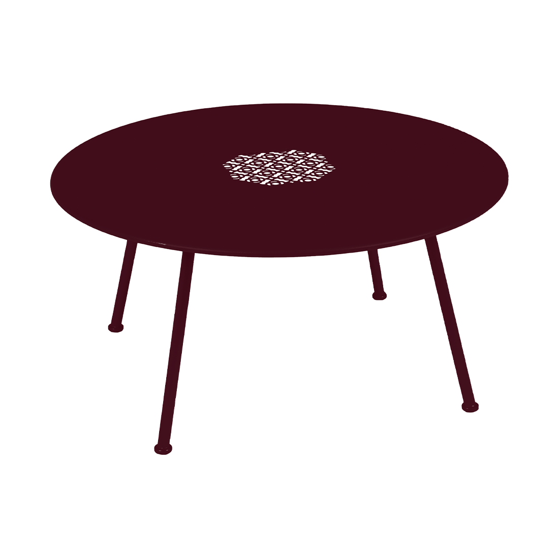 Niedriger Tisch "Lorette" Ø80cm