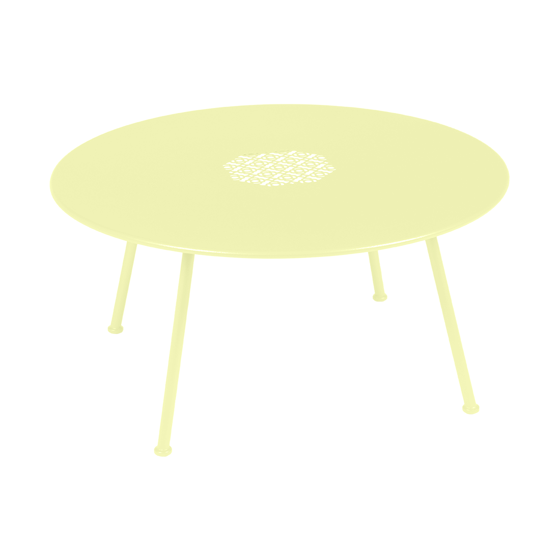 Niedriger Tisch "Lorette" Ø80cm