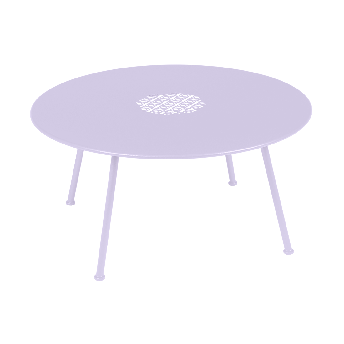 Niedriger Tisch "Lorette" Ø80cm