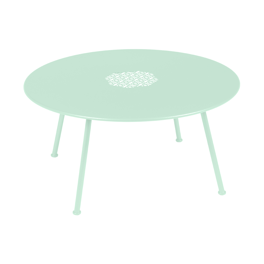 Niedriger Tisch "Lorette" Ø80cm