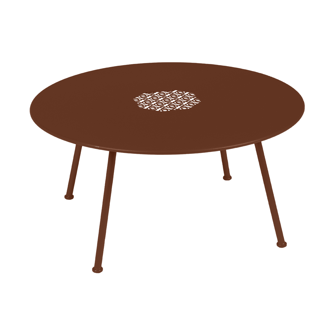 Niedriger Tisch "Lorette" Ø80cm