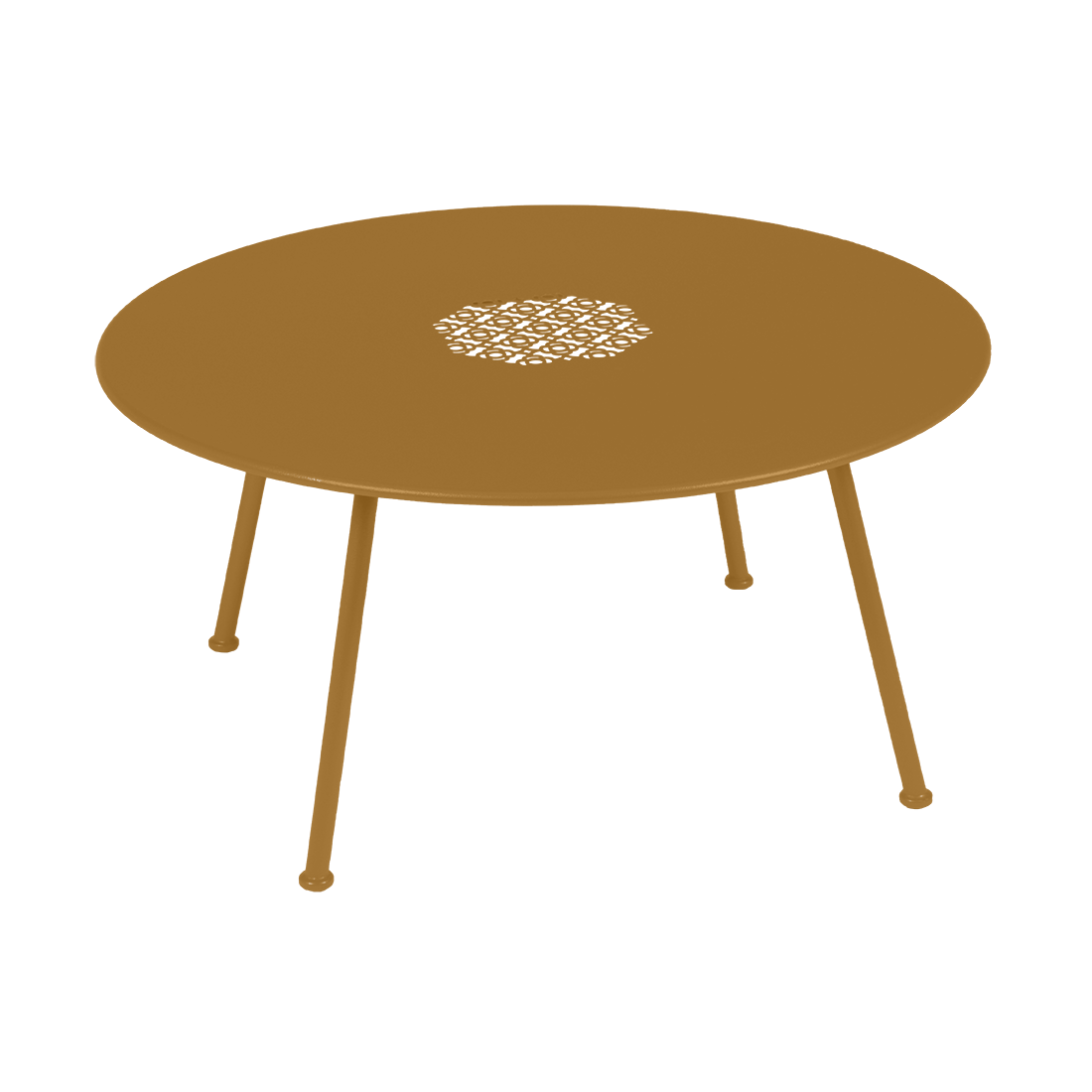 Niedriger Tisch "Lorette" Ø80cm