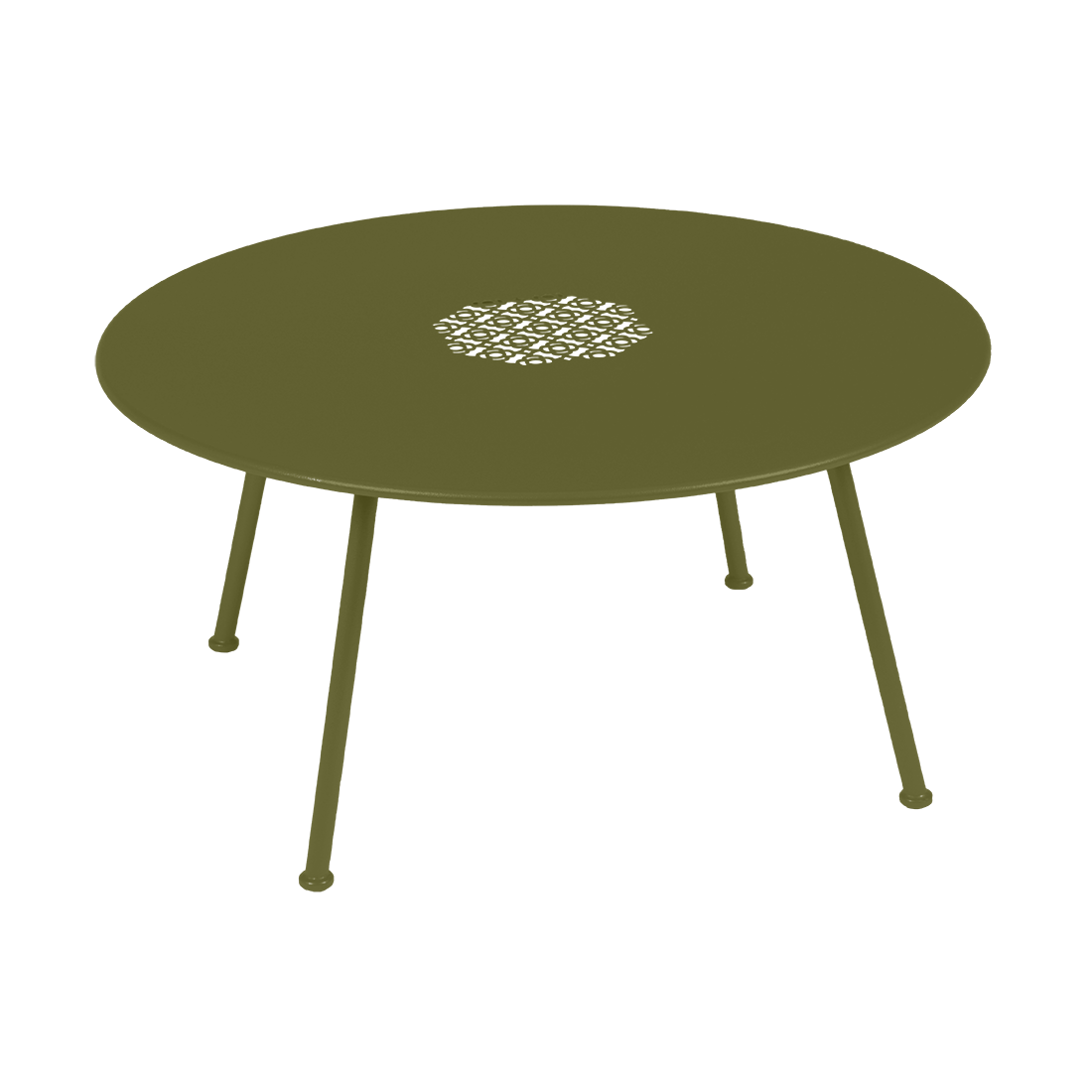 Niedriger Tisch "Lorette" Ø80cm