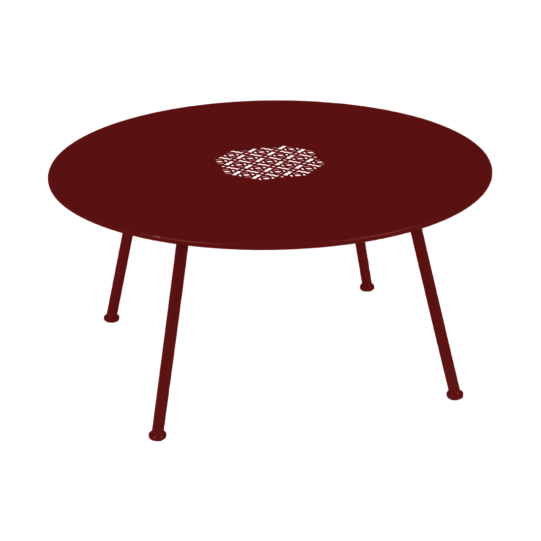 Niedriger Tisch "Lorette" Ø80cm