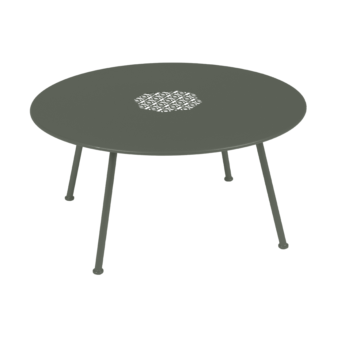 Niedriger Tisch "Lorette" Ø80cm