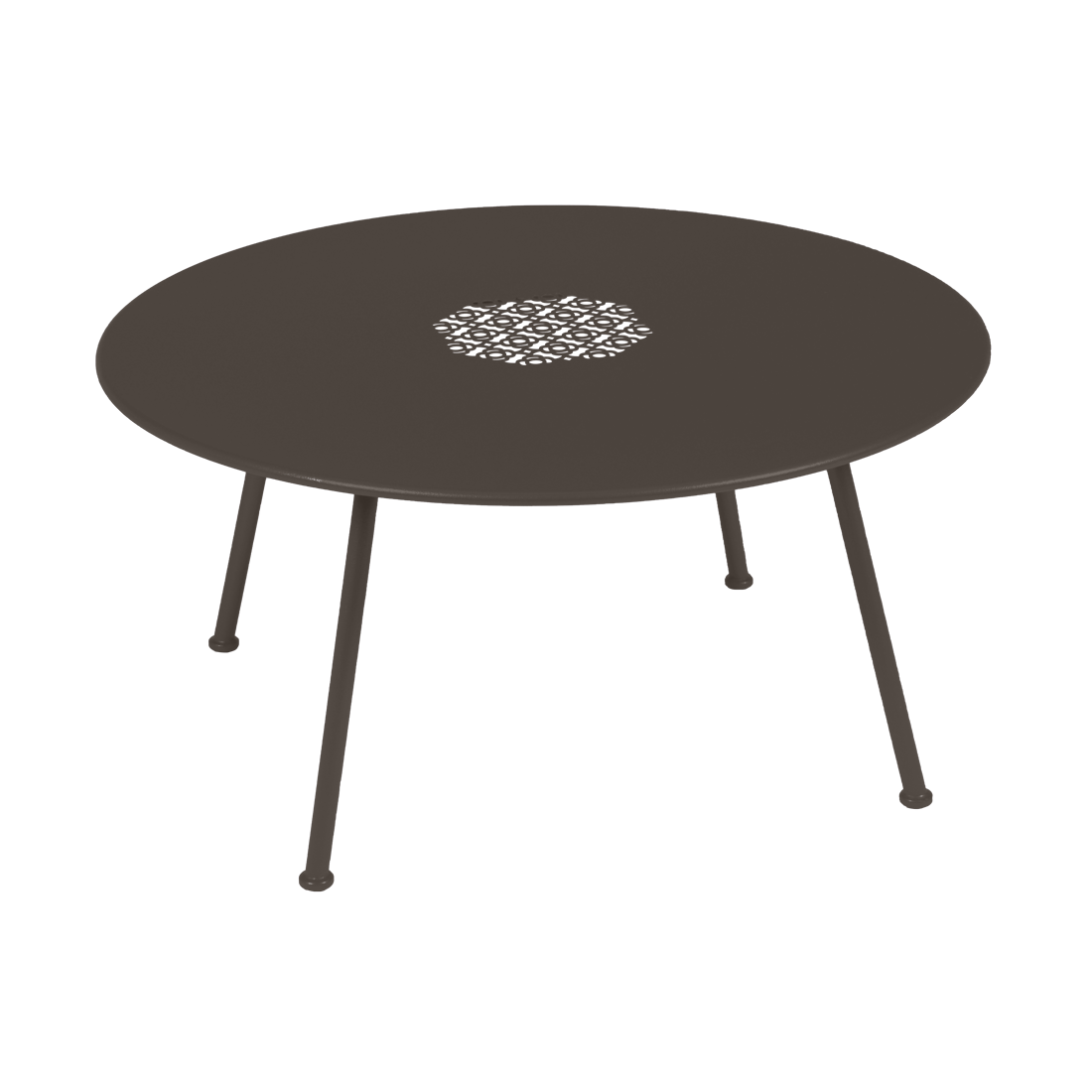 Niedriger Tisch "Lorette" Ø80cm