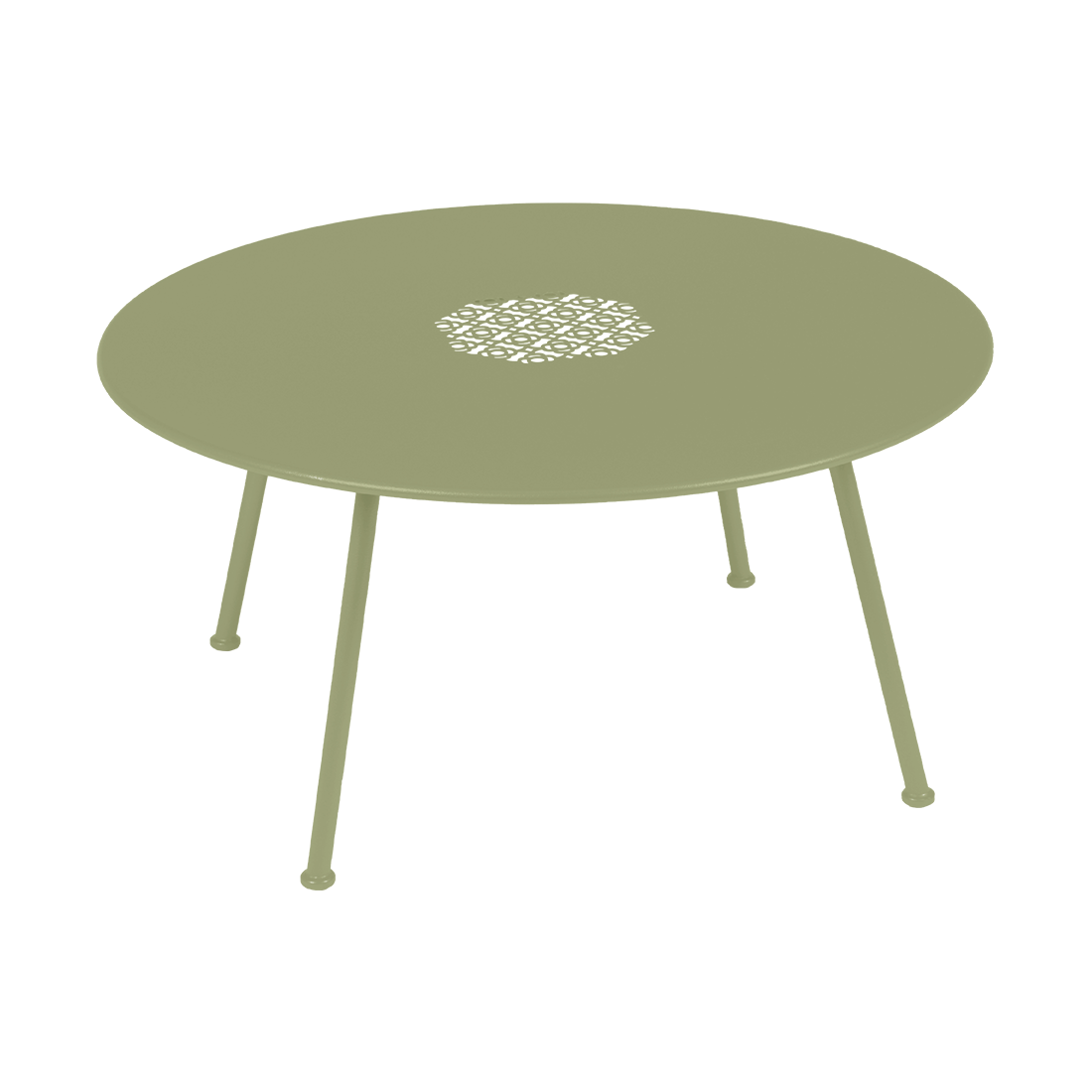 Niedriger Tisch "Lorette" Ø80cm