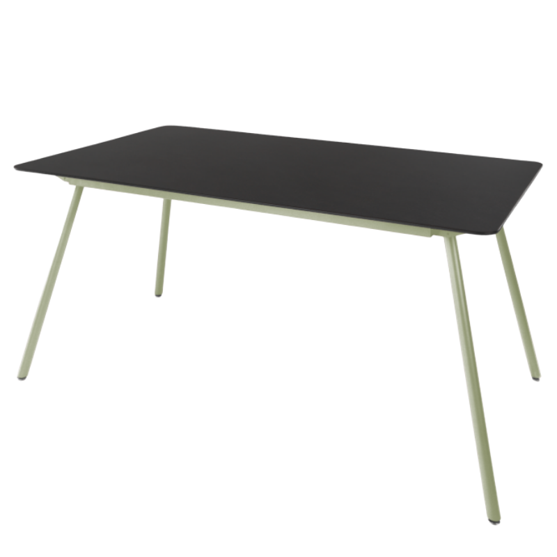 Glasfaser Tisch "Locarno" 160x90 - gerundete Ecken