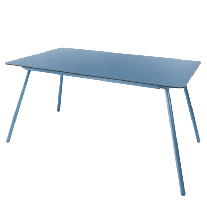 Glasfaser Tisch "Locarno" 160x90 - gerundete Ecken