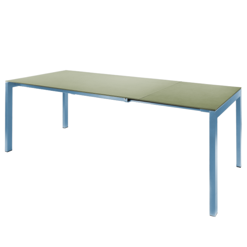 Glasfaser Tisch "Luzern" 220/280x100 - ausziehbar