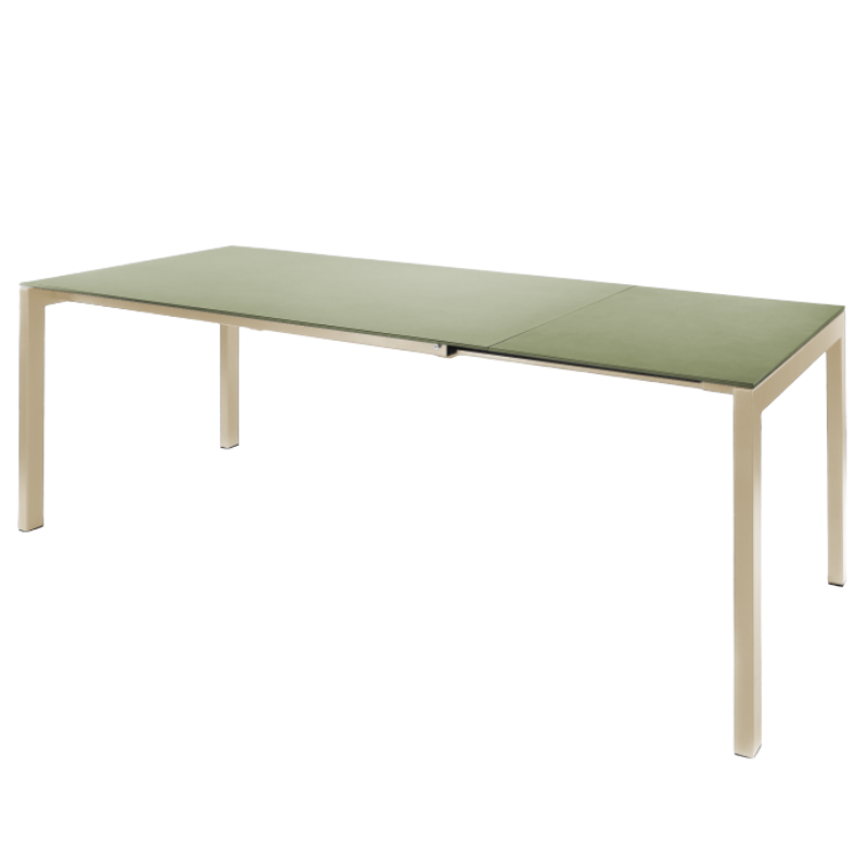 Glasfaser Tisch "Luzern" 220/280x100 - ausziehbar