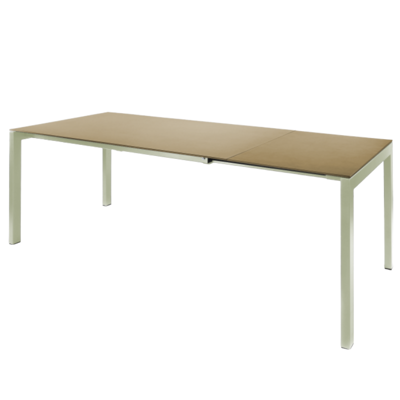 Glasfaser Tisch "Luzern" 220/280x100 - ausziehbar