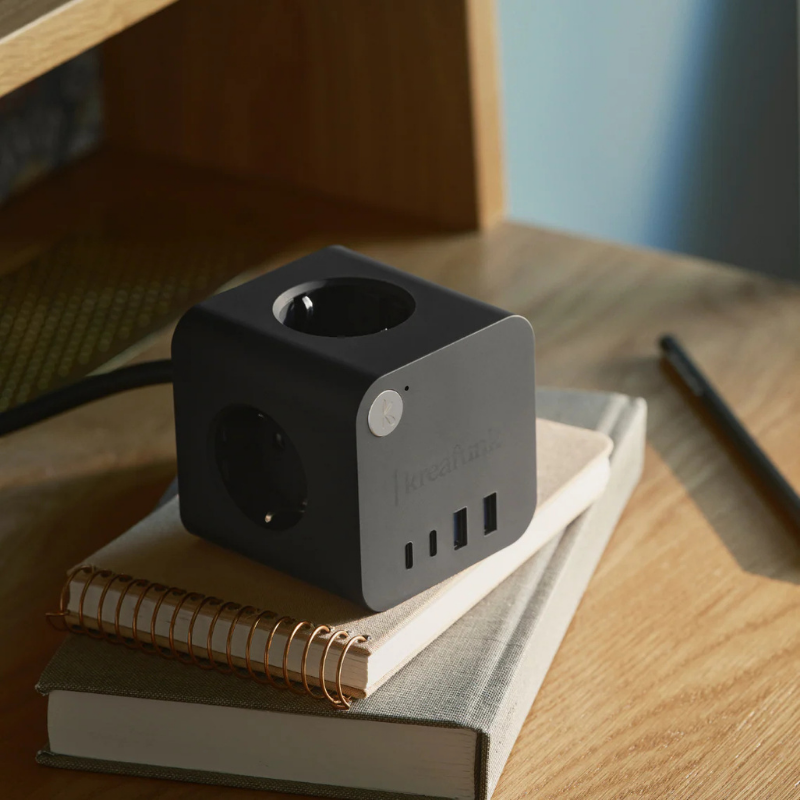 Mehrfachsteckdose "Ampie wired"