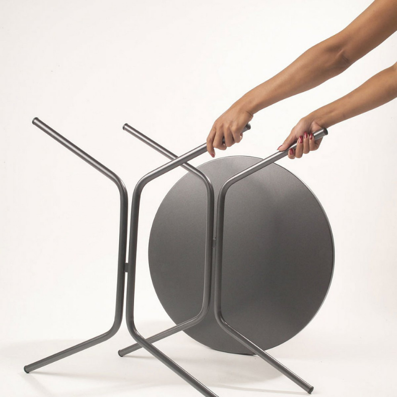 Metall Bistrotisch "PIX" ø60