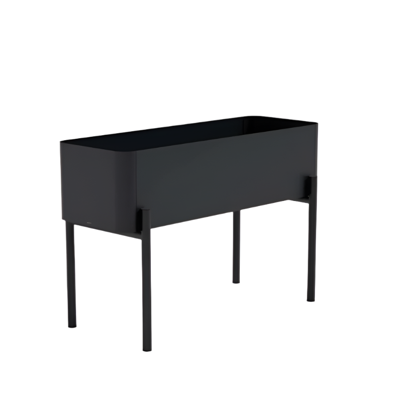 eva trio Pflanzenbox Simply Grow, schwarz, mit Selbstbewässerungssystem
