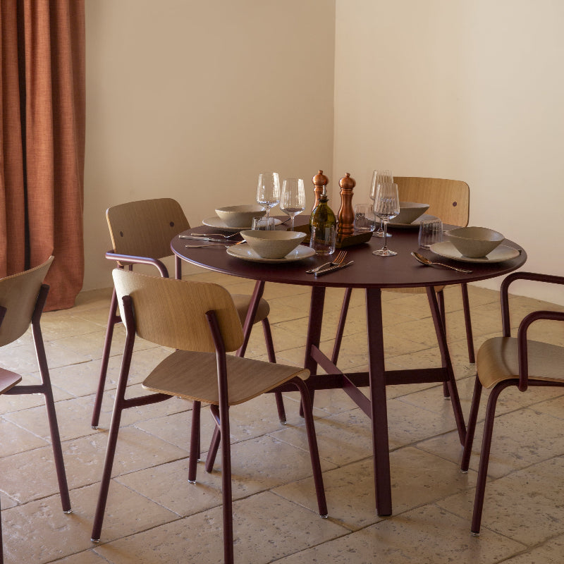 Metalltisch "SO´O" Ø117cm