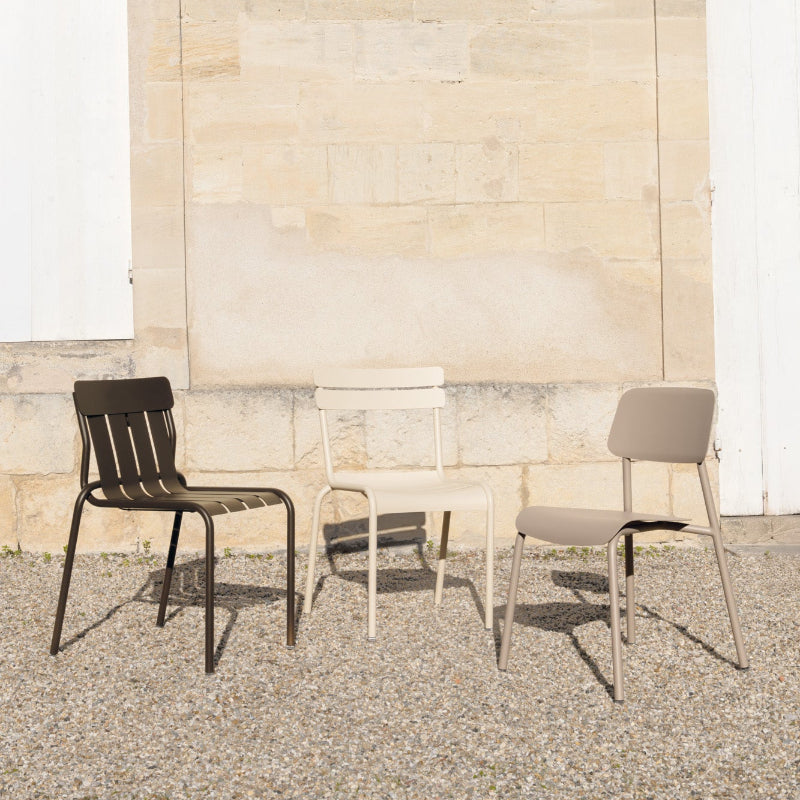 Metall Stuhl "Stripe"