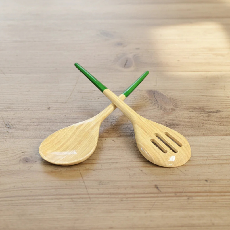 Bambus Salatbesteck - 32,5cm