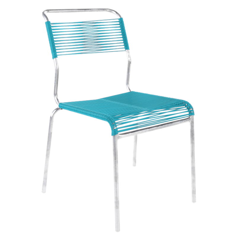 Spaghetti-Stuhl ohne Armlehne "Säntis"