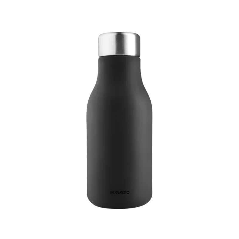 eva trio Seifenspender Squeeze, schwarz, aus Silikon