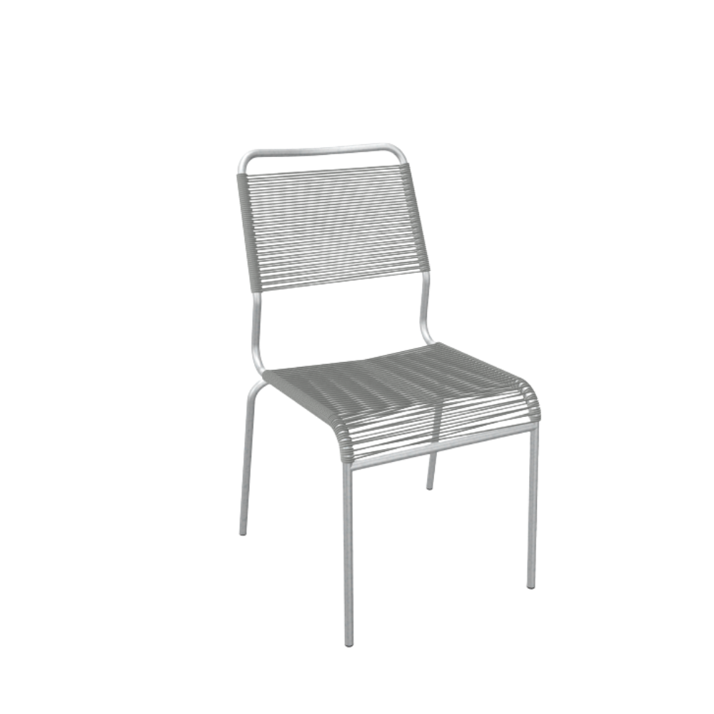 Spaghetti Stuhl "Rigi" ohne Armlehne - Comfort