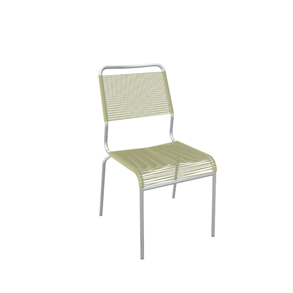 Spaghetti Stuhl "Rigi" ohne Armlehne - Comfort