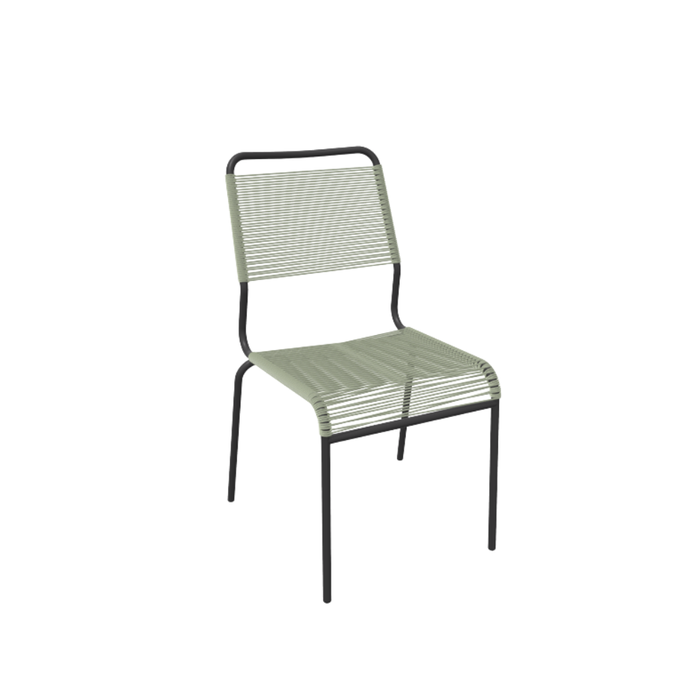 Spaghetti Stuhl "Rigi" ohne Armlehne - Comfort