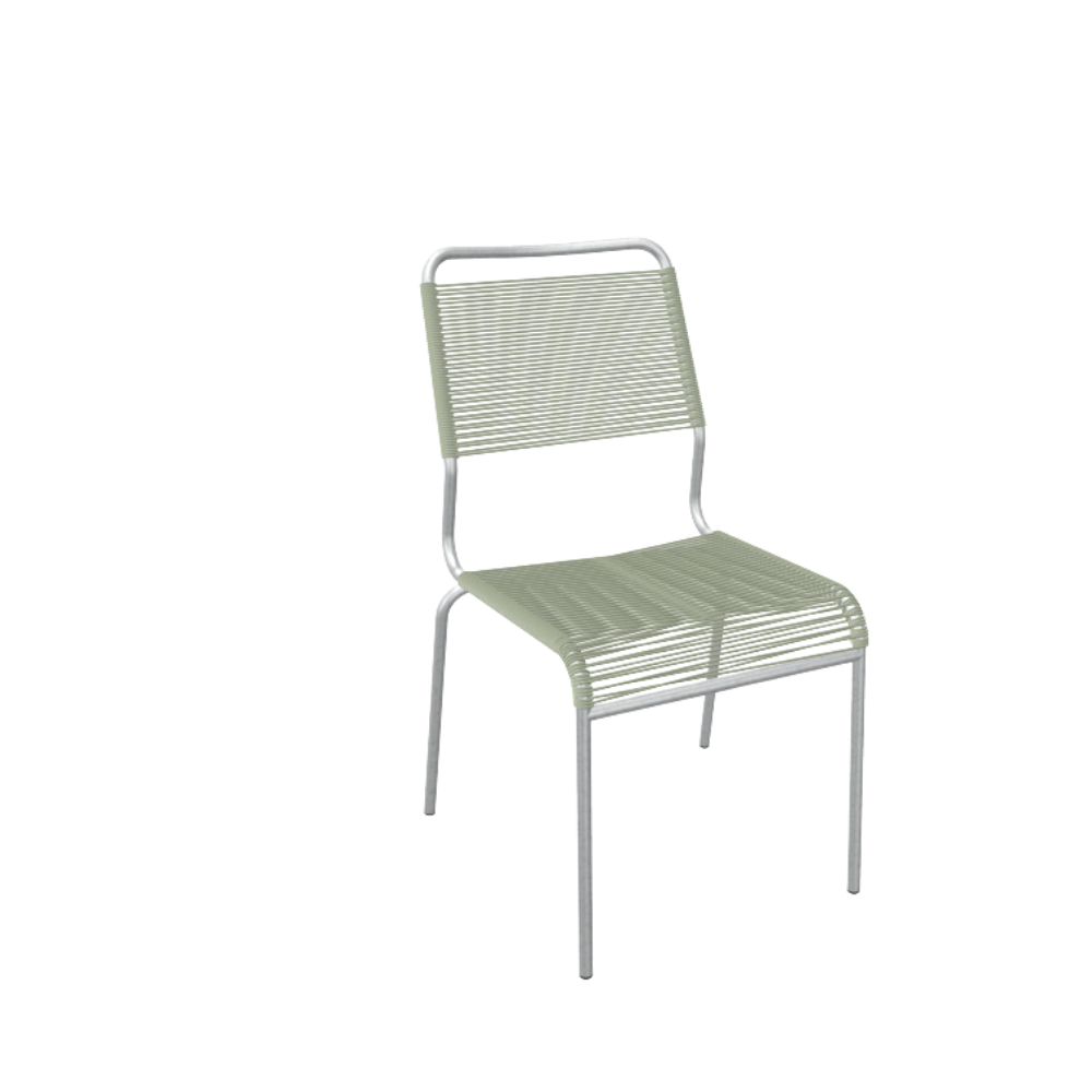 Spaghetti Stuhl "Rigi" ohne Armlehne - Comfort