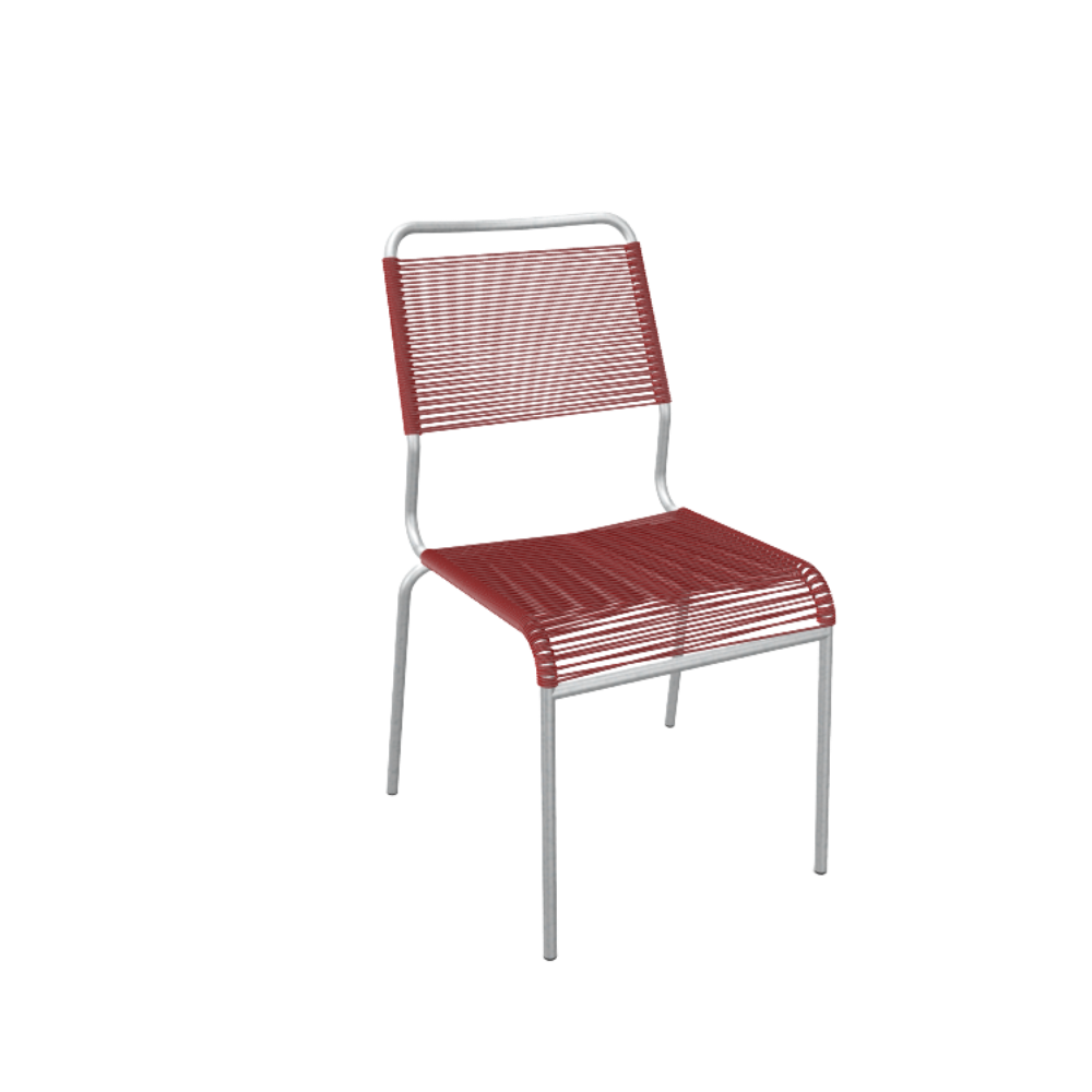 Spaghetti Stuhl "Rigi" ohne Armlehne - Comfort