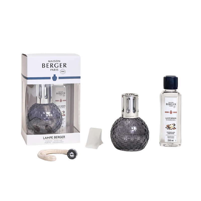 Starterset Maison Berger "Disco" - Grau