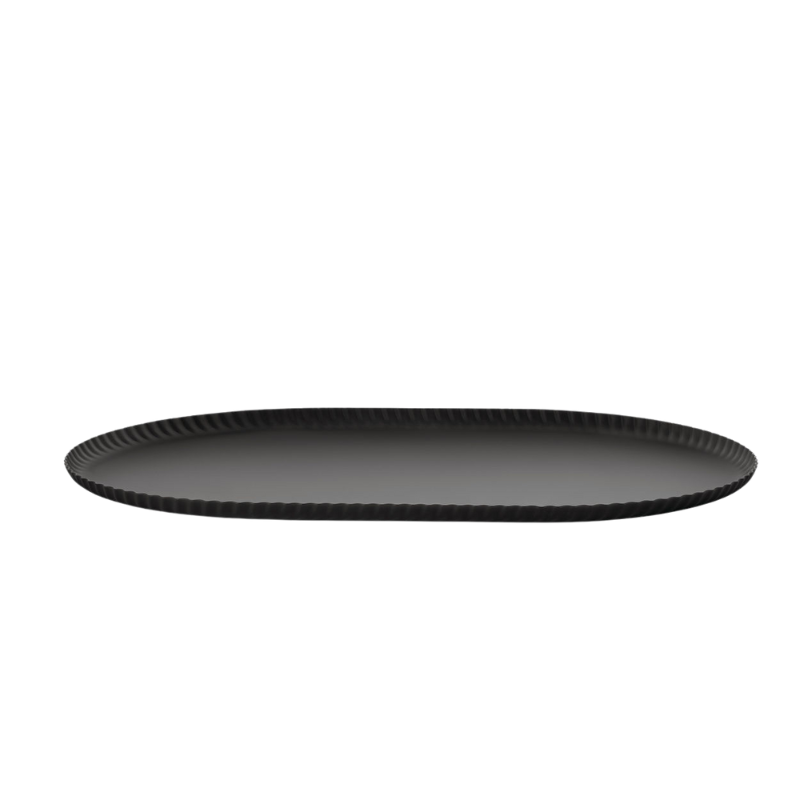 Tablett "Pleats" - Black