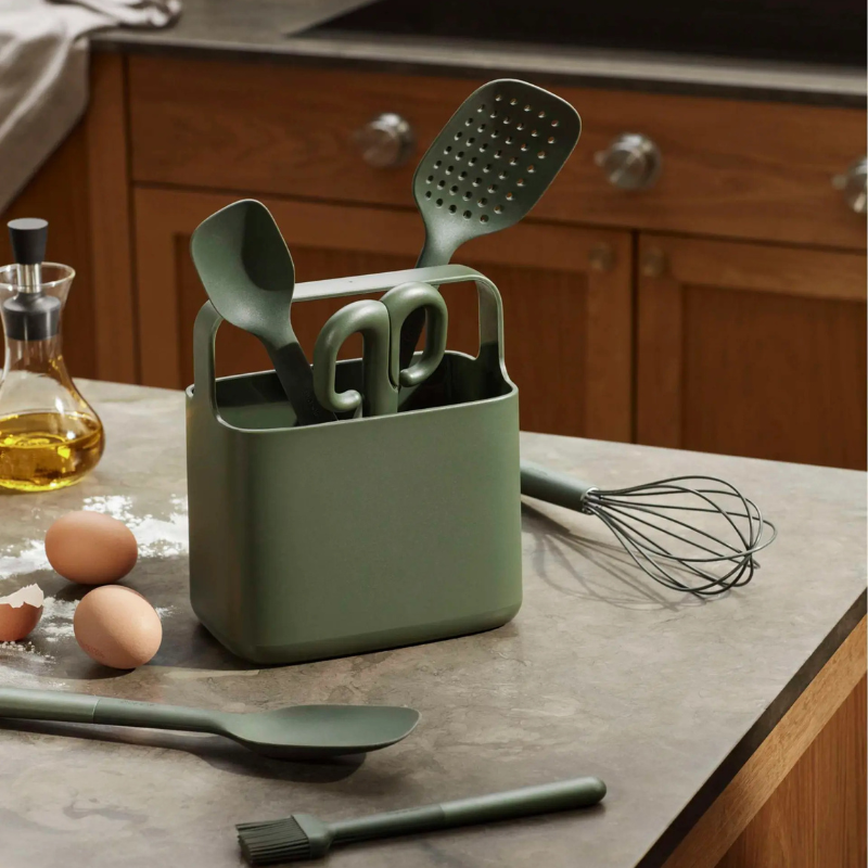 eva trio Green Tools Toolbox, Detailansicht Griff