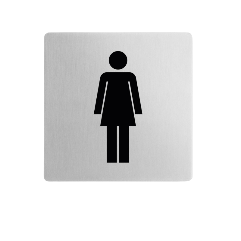 Türsymbol "INDICI"- Frau