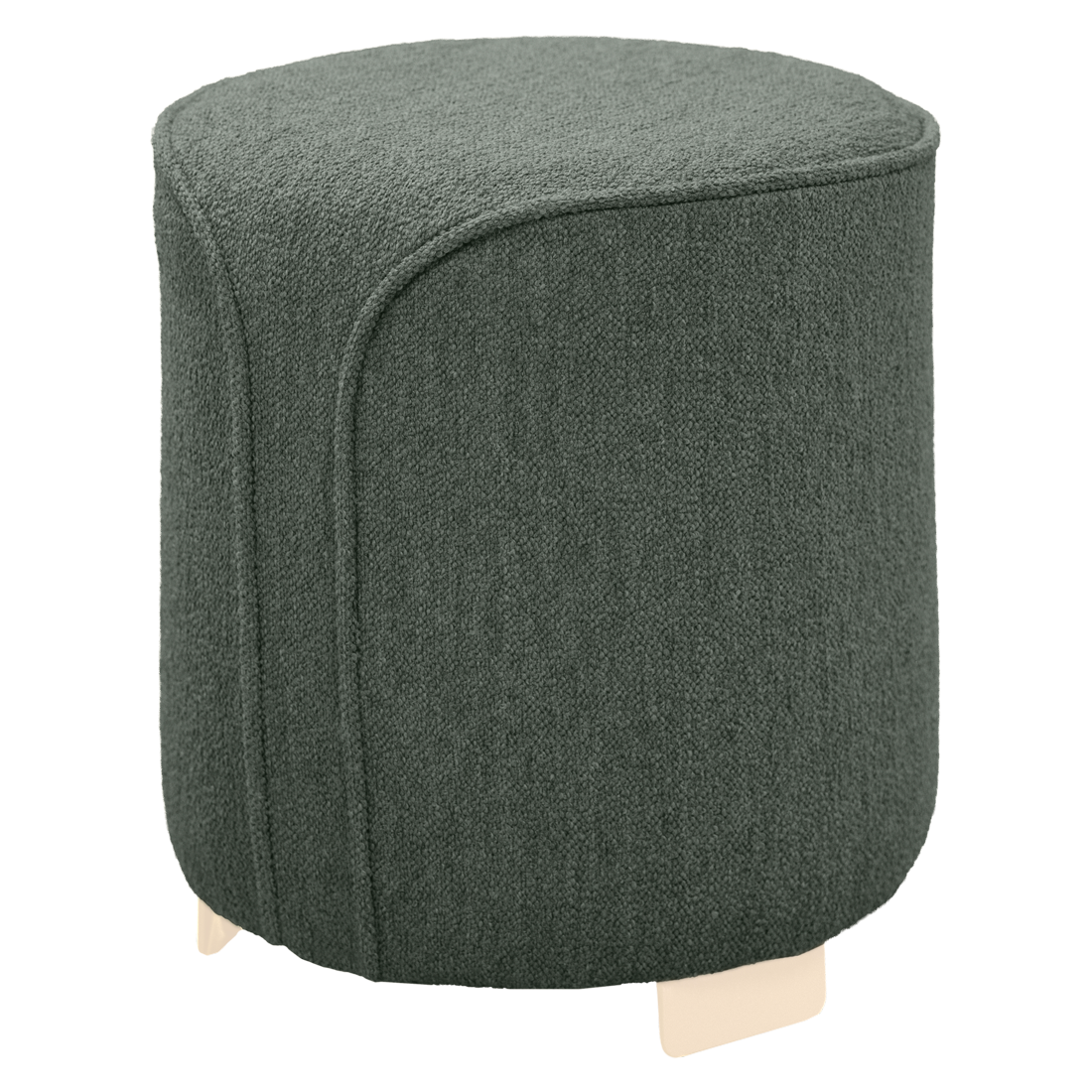 Runder Hocker "VOULEZ-VOUS" - BOUCLE