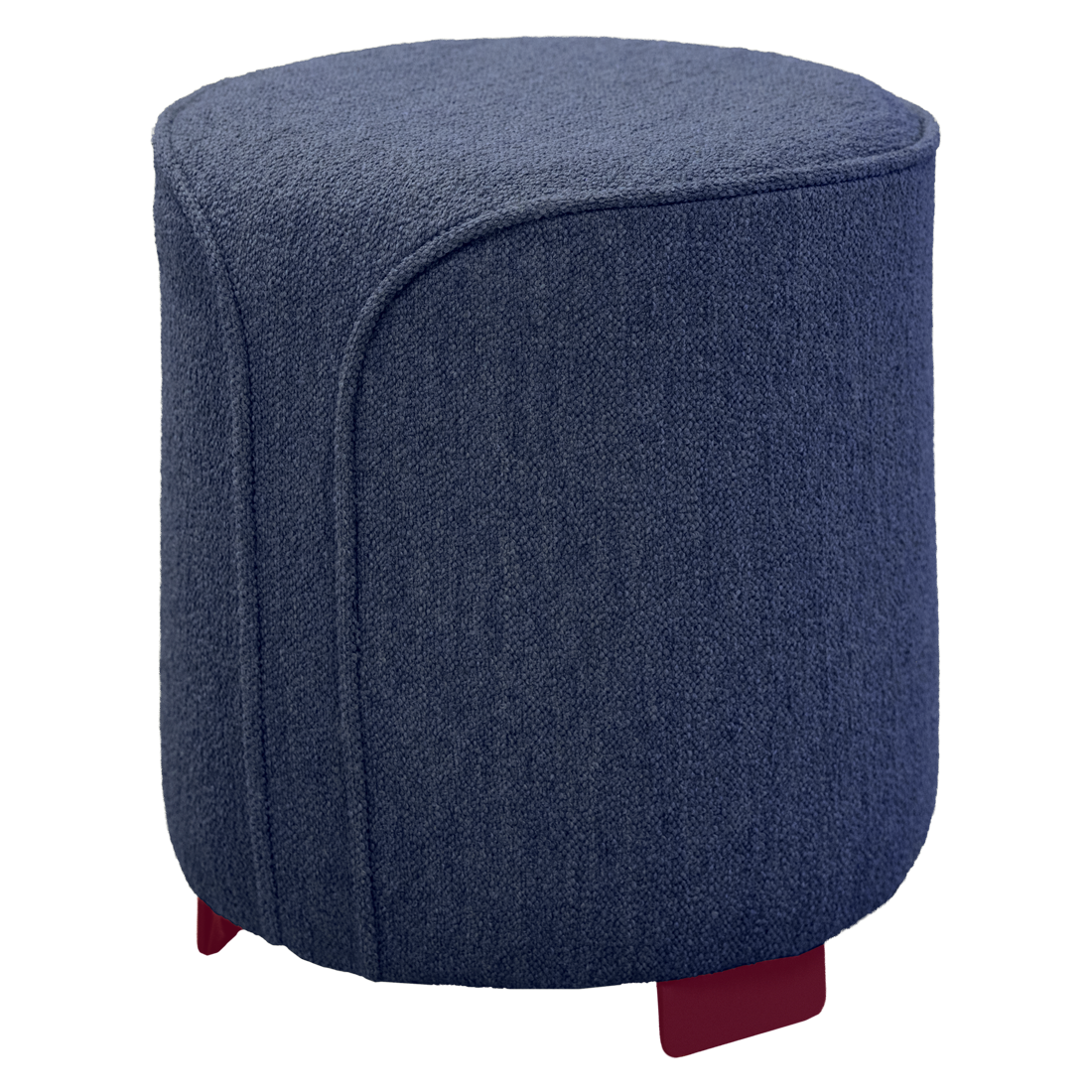 Runder Hocker "VOULEZ-VOUS" - BOUCLE