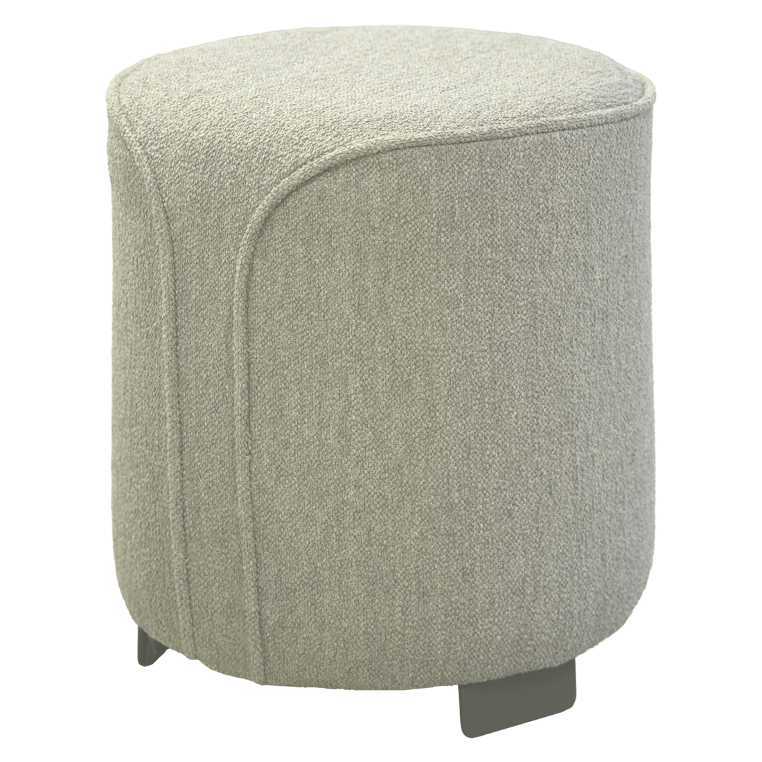 Runder Hocker "VOULEZ-VOUS" - BOUCLE