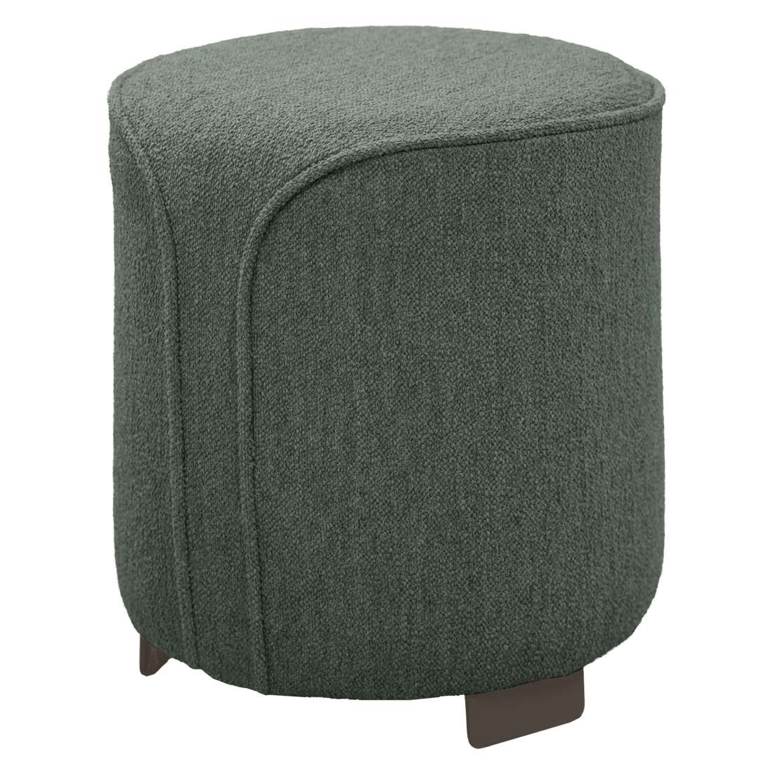 Runder Hocker "VOULEZ-VOUS" - BOUCLE