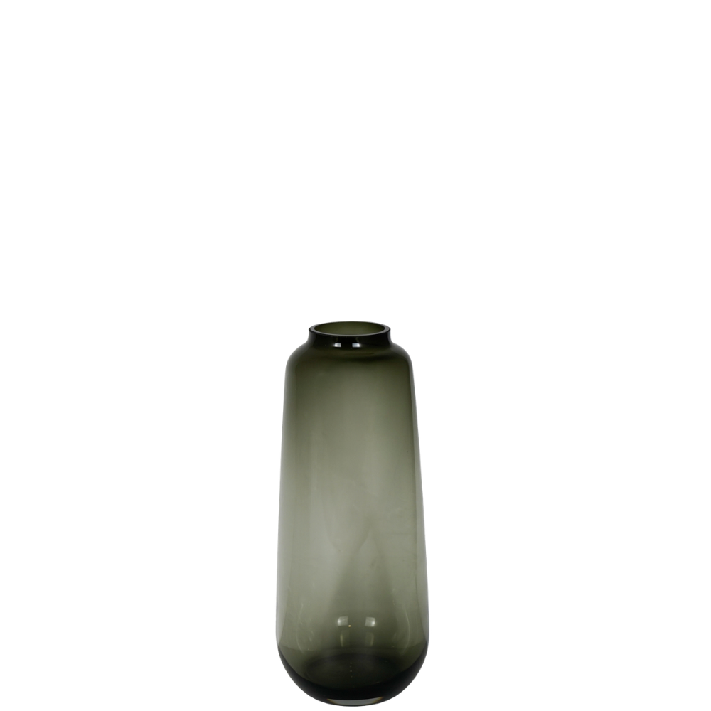 Vase "Luanco" aus Glas – Ø 12,5 × H 30 cm