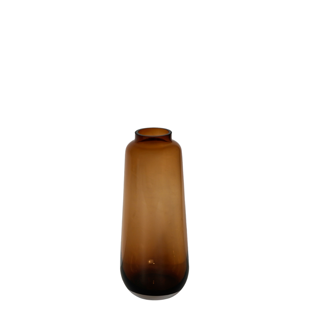 Vase "Luanco" aus Glas – Ø 12,5 × H 30 cm