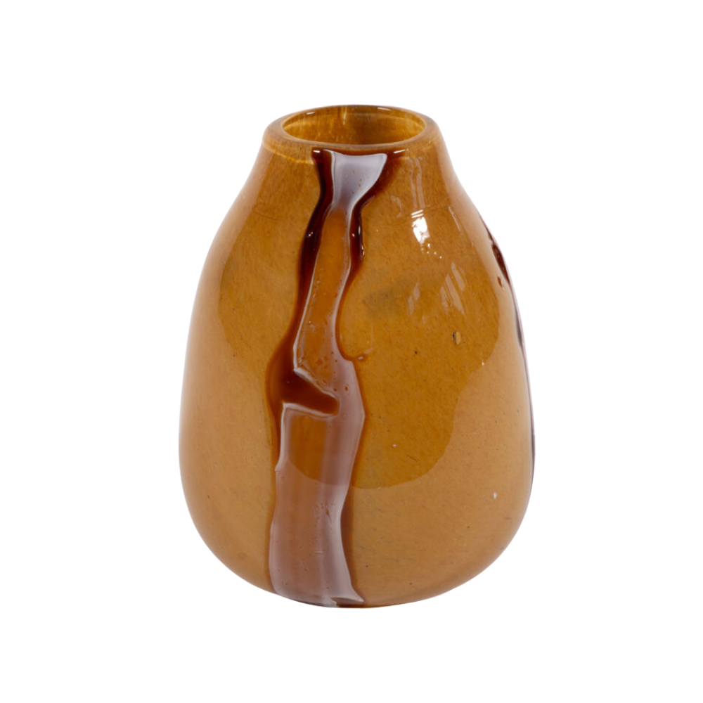 Vase "Preach" - Amber – Ø17×H21 cm