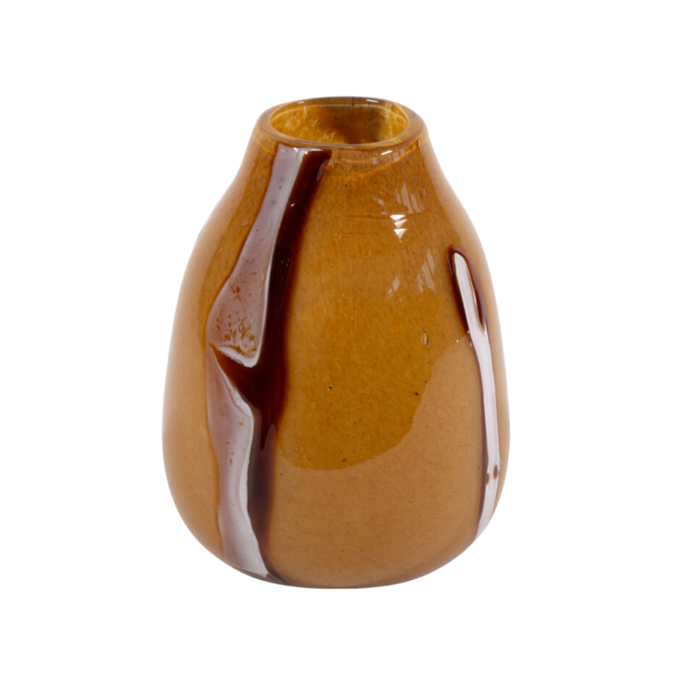 Vase "Preach" - Amber – Ø17×H21 cm