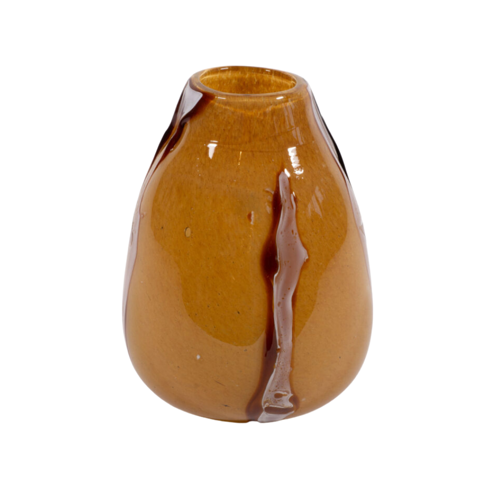 Vase "Preach" - Amber – Ø17×H21 cm
