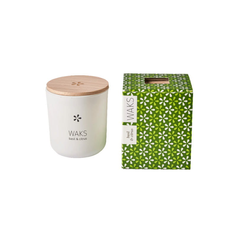 Duftkerze - Basil & Citrus