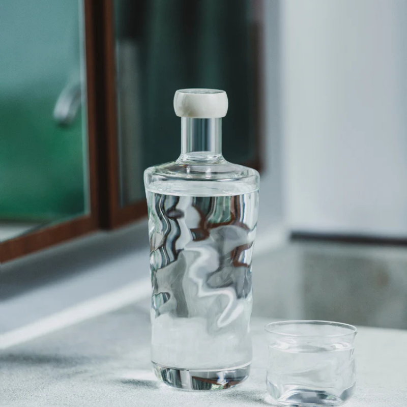 Wasser Glas "Swirl Small" - 2er Set