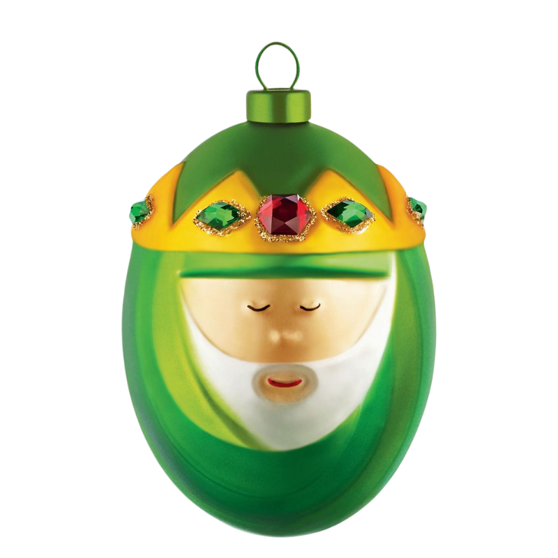 Weihnachtskugel "Krippenspiel" - Melchiorre